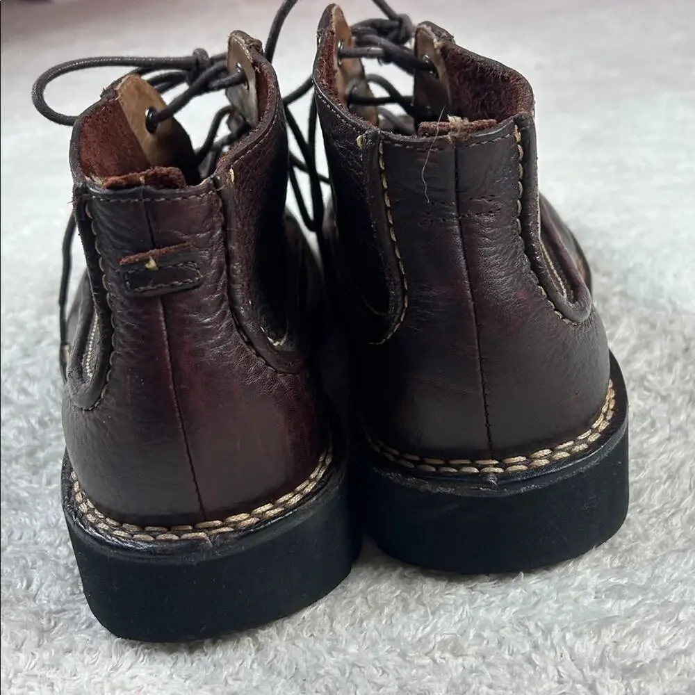 Ariat 4LR brown‎ leather boots - size 10 D